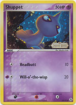 Shuppet - 63/92 - Common - Reverse Holo